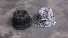 Famous Brand Fashion Weed Hemp Fimble Leaf Caps Paisley Bandana Print Fishing Cotton Unisex Casual Bucket