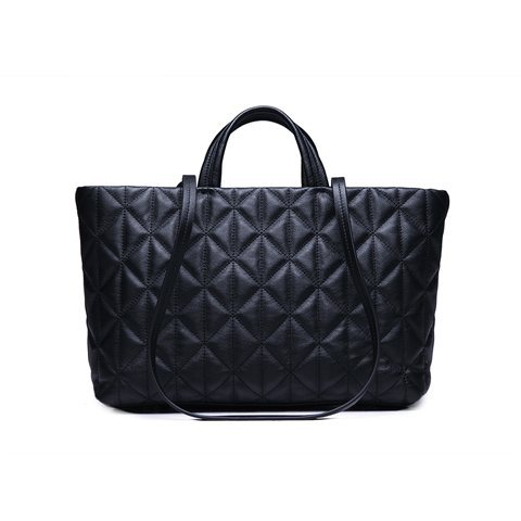 2014 new arrival DUDU brand Mary Quant range quilting women s leather shoulder bag Tote
