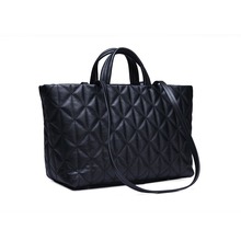 2014 new arrival DUDU brand Mary Quant range quilting women s leather shoulder bag Tote