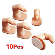 10 x Practice Fingers for Acrylic, Gel & Nail Art, IN STOCK, FREE SHIPPING