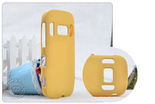 New Phone Accessories High Plastic Mobile Phone Bags Cases Rubber Hard Back Cover For NOKIA C7