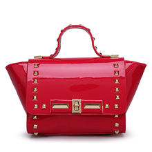 Free shipping women s shoulder bag 2014 new brand handbags fashion women handbag appearance patent leather