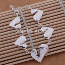 AB064 True LOVE Bracelets 925 Silver BRACELET Wholesale Fashion silver jewelry Newly Fashion Jewelry Free shipping