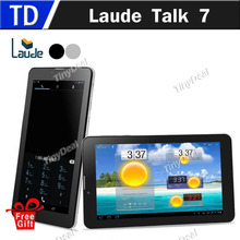 In Stock Laude Talk7 Talk 7 7″ 7 Inch Android 4.2.2 4GB MTK6572 3G Phablet Tablet Phone GPS Bluetooth WCDMA + Screen Protector