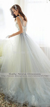  Unique Designs Sweetheart Neck Sexy Backless A Line Organza Lace Spaghetti Strap Wedding Dresses 2015