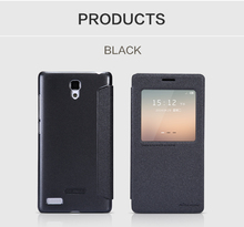 New Coming Original Nillkin Sparkle Series PU Leather Case Cover Protective Case for Xiaomi Miui Hongmi Note Redmi Note