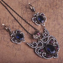 Boutique Stylish Fashion Masculino Turkish Jewelry Sets Best Marriage Anniversary Vintage Necklace Accessories Bijoux From India