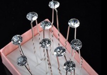 Wholesale 30pcs Wholesale Princess Mini Crystal beads Wedding Bridal Tiara Hair Pins Clip