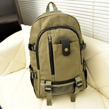 new 2014 fashion men’s backpack casual canvas backpack middle school bag travel bag large capacity bookbag mochila feminina