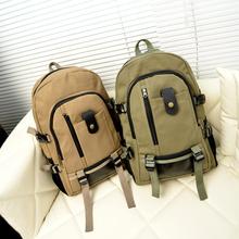 new 2014 fashion men s backpack casual canvas backpack middle school bag travel bag large capacity