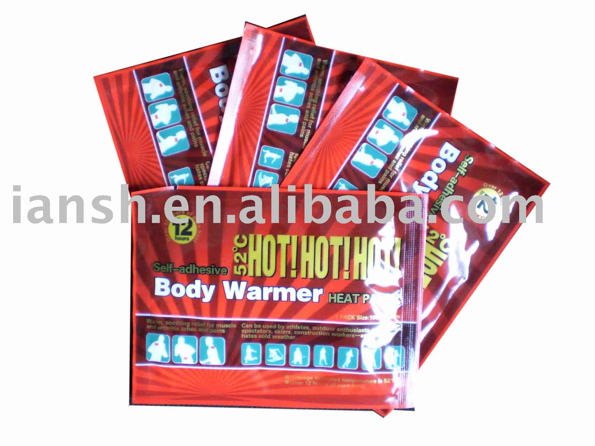 heat patch/body warmer/heating pad, 36 pcs large warmer, free shipping!(China (Mainland))