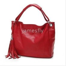 women fashionable genuine leather handbag/shoulder /tote red bags