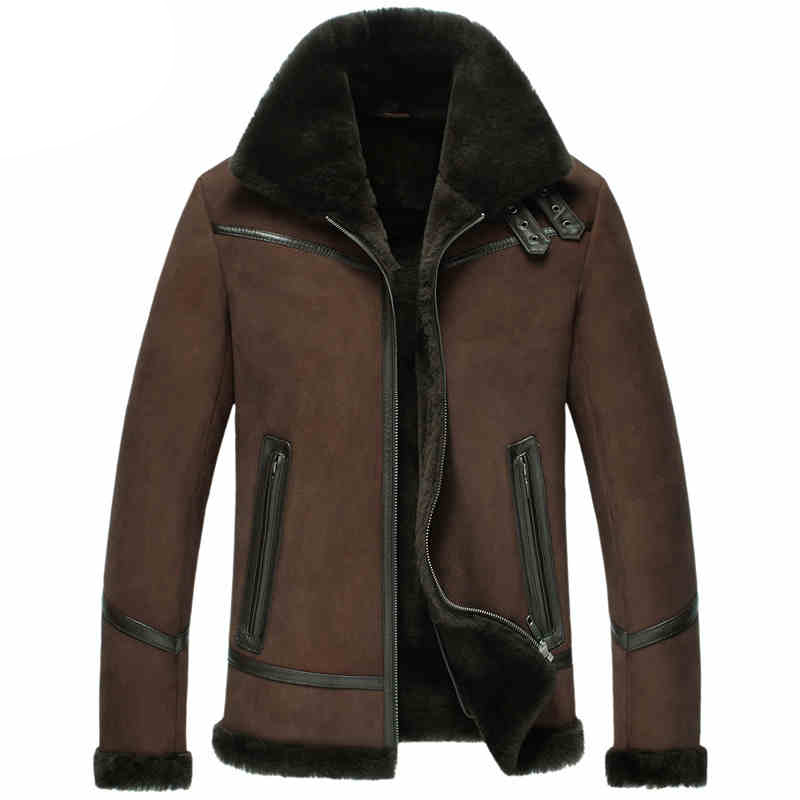 2014 новый роскошный бренд мужской зимние пальто натуральной кожи куртка ут