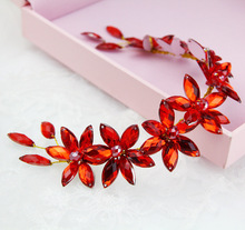 Bride beaded acrylic hair accessory wound-up accessories formal dress cheongsam marriage accessories