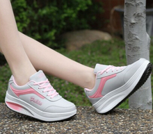 new 2014 summer swing women Tennis Shoes leather weight loss gauze women s shoes sports zapatos
