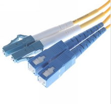 SC-LC LC-SC singlemode duplex fiber jumper telecommunication grade optical fiber cable 3 m one pair