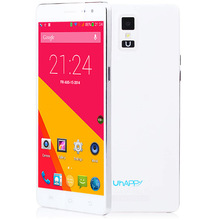 Original Phone 5.5 inch Uhappy UP550 Android 4.4 3G with MTK6582 1.3GHz Quad Core 1GB RAM 16GB ROM Mobile Phone Cell Phone