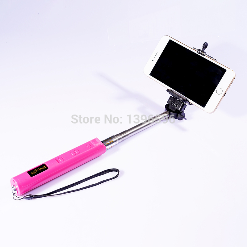 2014 New Wireless Bluetooth remote monopod for iOS Andriod smartphone Pad ip mobile phone selfie bluetooth