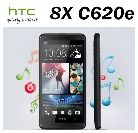 8X Original Unlocked HTC 8X C620e Windows Phone 8 Dual core 8MP Camera 8G16G Internal Cell