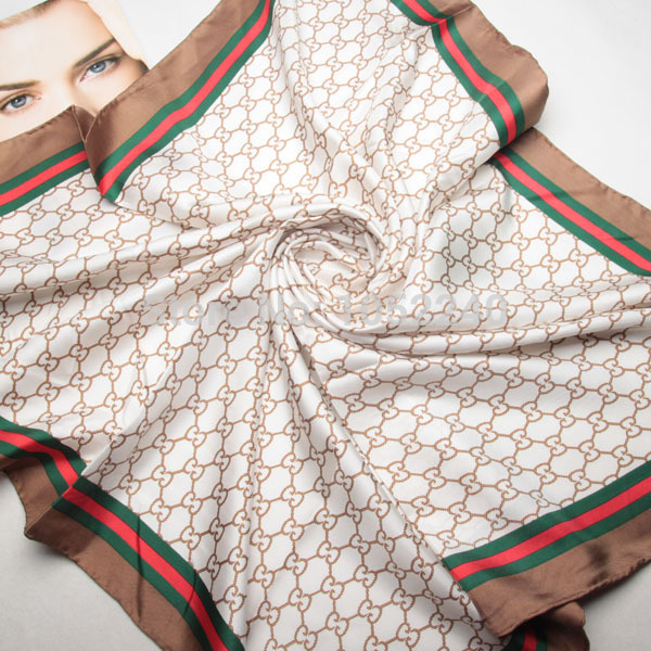 China Silk World Women s large square scarves 100 silk neckerchief women s neckerchief
