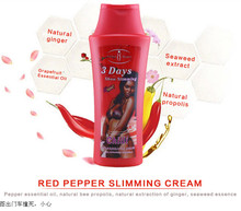 Korea hot 100 High quality Natural Chili lost weight cream good effect slimming cream free shipping