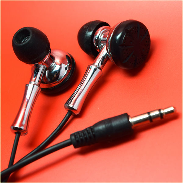 earphones with 3 5MM plug of mobile phone wire bullet headphone FOR mp3 mp4