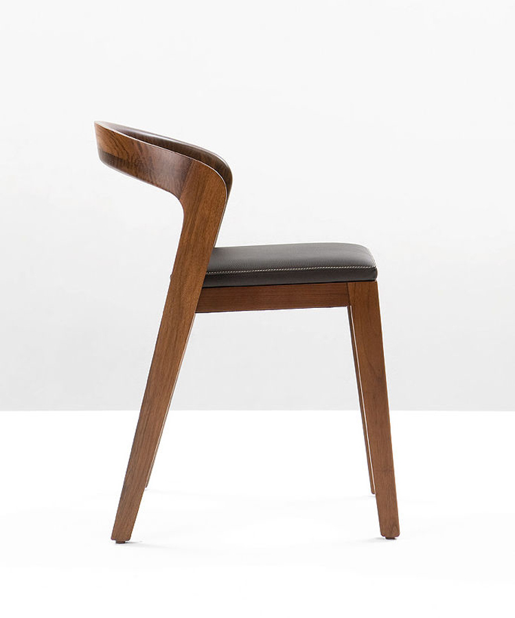 стул nordic ash wood dining chair