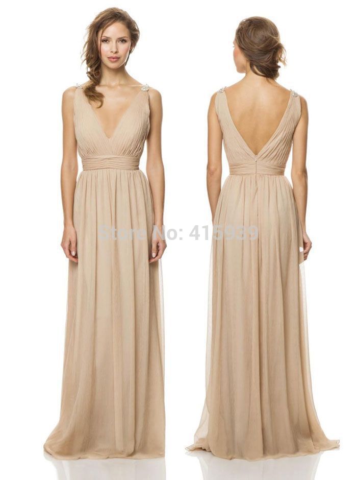 Tan Prom Dresses