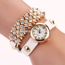 New Fashion Watches Variety Of Colols Styles Imitation Reloj Mujer Wristwatch Rhinestone High Quality Luxury Gril