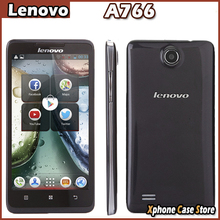 3G WCDMA Lenovo A766 RAM 512MB ROM 4GB Phones GPS AGPS 5 0 inch Android 4