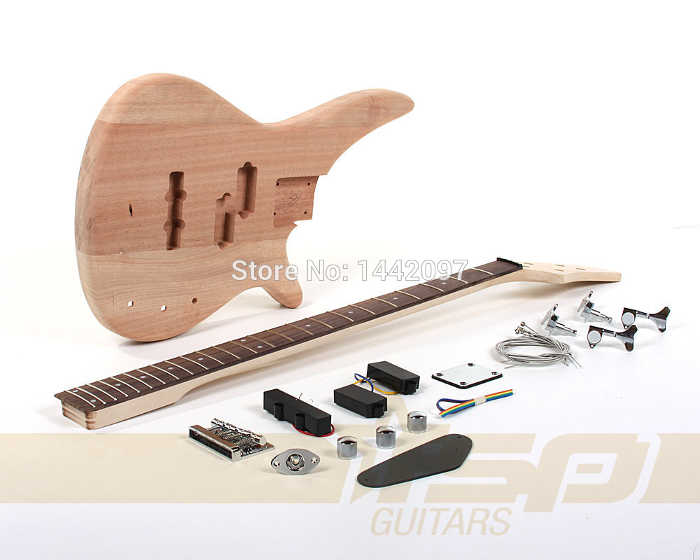 Aliexpress.com : Buy Solid Body DIY Electric Bass Guitar Builder Kit 