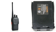 2014 New Black BaoFeng BF-888S Walkie Talkie UHF:400-470Mhz Two Way Radio +battery+free shipping