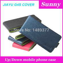 New Cheap UP Down PU Leather Flip Case Cover for JIAYU G4 G4S Octa Core 3000mah