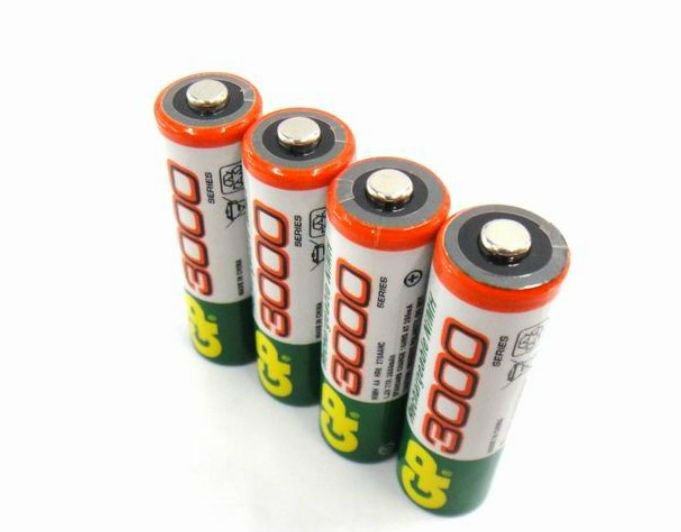 Купить Оригинальный gp батареи аккумуляторной батареи ni-mh 1.2V aa ...