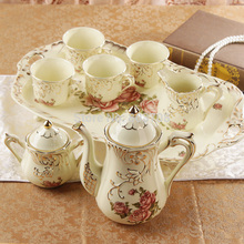 Free shipping 2014 European afternoon tea Cups English style tea set coffee maker Coffee Mug Set