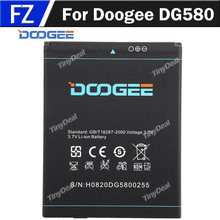 Original Doogee DG580 3.7V 2500mAh Li-ion Mobile Phone Accessory Battery Backup Battery Replacement Battery for Doogee DG580