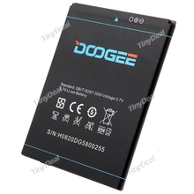 Original Doogee DG580 3 7V 2500mAh Li ion Mobile Phone Accessory Battery Backup Battery Replacement Battery