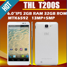 Original THL T200s 6.0 inch Octa core Mobile phone MTK6592 1.7GHz 2GB RAM+32GB ROM 5MP + 13.0MP Camera WCDMA 3G GPS OTG NFC