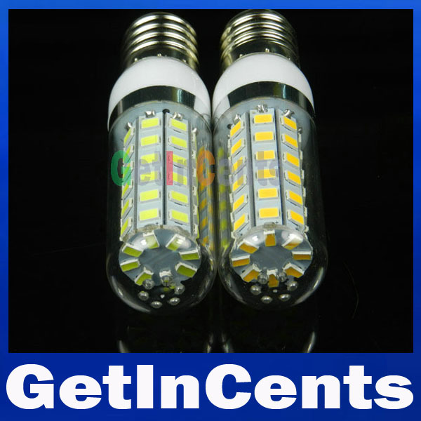 E27 lâmpada lâmpada SMD 5730 milho lâmpada LED 18W 56LED E27 5730 Smd lâmpada quente branco /White 220V iluminação LED 10PCS/lot