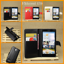New Arrival For Huawei G700 High quality Luxury PU Case Wallet Leather flip Cover case for Huawei Ascend G700