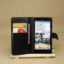 New Arrival For Huawei G700 High quality Luxury PU Case Wallet Leather flip Cover case for