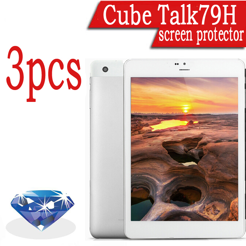 3x In Stock 7 9 Mobile Phone Brand Diamond Screen Protector For Cube Talk79 U55GT 7