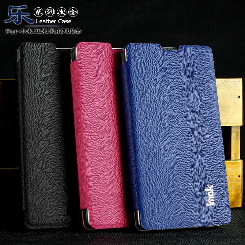 Genuine IMAK Squirrel Leather Case Stand Flip Phone Case Skin Back Cover for Xiaomi Miui Hongmi