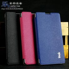 Genuine IMAK Squirrel Leather Case Stand Flip Phone Case Skin Back Cover for Xiaomi Miui Hongmi Note Red Rice Note 10pcs/lot