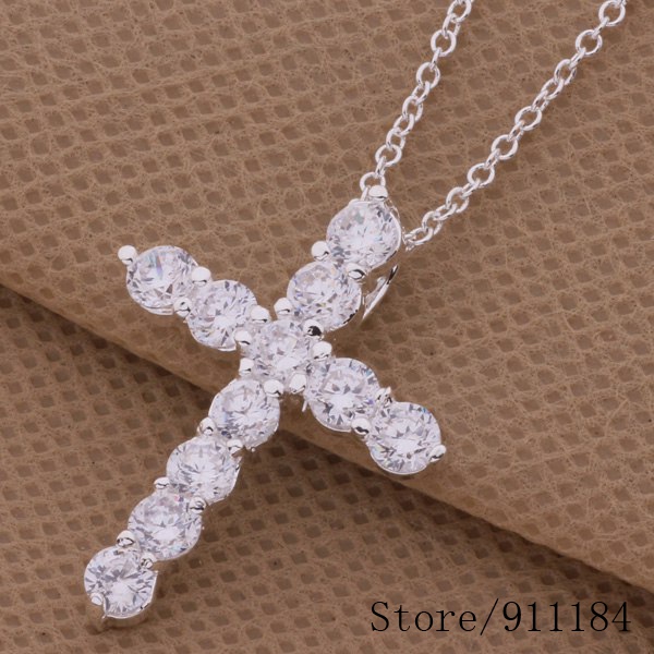 P329 Free Shipping 925 sterling silver Necklace 925 silver fashion jewelry bazajsga cnjaleqa