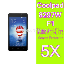 5x Mobile Phone Anti-Glare Matte Screen Protector For Coolpad F1 8297W Screen Protective LCD Film.Retail Packaging Free Shipping