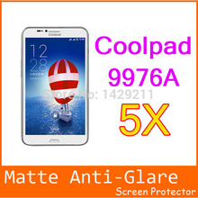 2014 New Cell Phone Coolpad 9976A Screen Protectors,Matte Anti-glare Anti-glare LCD Protective Film For coolpad 9976a,5pcs/lot