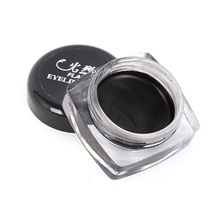 Waterproof Black Eye Liner Shadow Gel Makeup Cosmetic Brush Tools Eyeliner Free Shipping