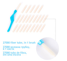 teeth whitening pen cleaner 1 lot=1 stick+25 brushes in 1 pack Bleach Stain Eraser Remove Instant tooth care 270000 fiber cubes