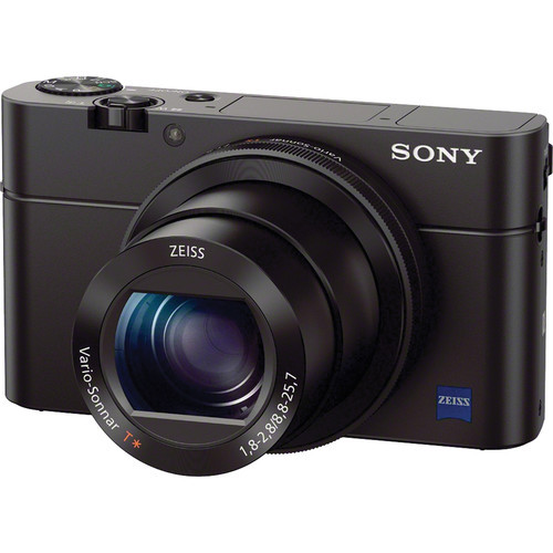 Sony Cyber shot DSC RX100 III Digital Camera Black Card 